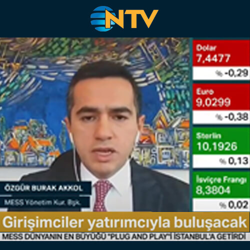 Sayın Özgür Burak Akkol MEXT ve Plug and Play İş Birliğini NTV Piyasa Ekranı'nda Anlattı