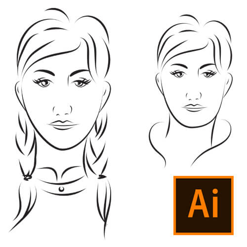 Illustrator ile Teknik Portre Çizimi Nasıl Yapılır?