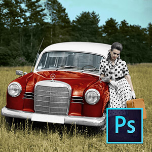 Photoshop ile Eski Fotoğrafları Renklendirmek