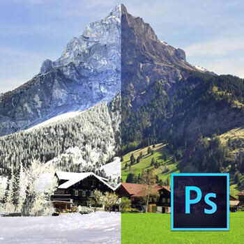 Photoshop ile Fotoğraflarda Mevsim Değişimi